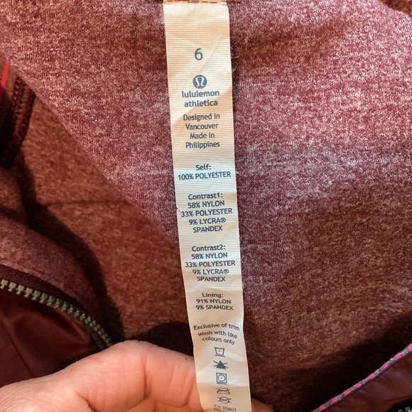 Lululemon Rebel Runner Vest - Size 6 EUC - Picture 3 of 3